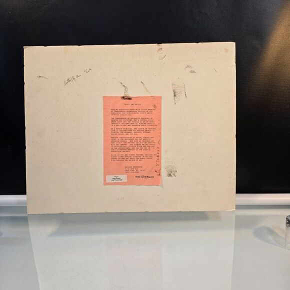 Mauline Henderson Butterfly Watercolor Signed Print Rag Paper Impressionist Art - Picture 6 of 8